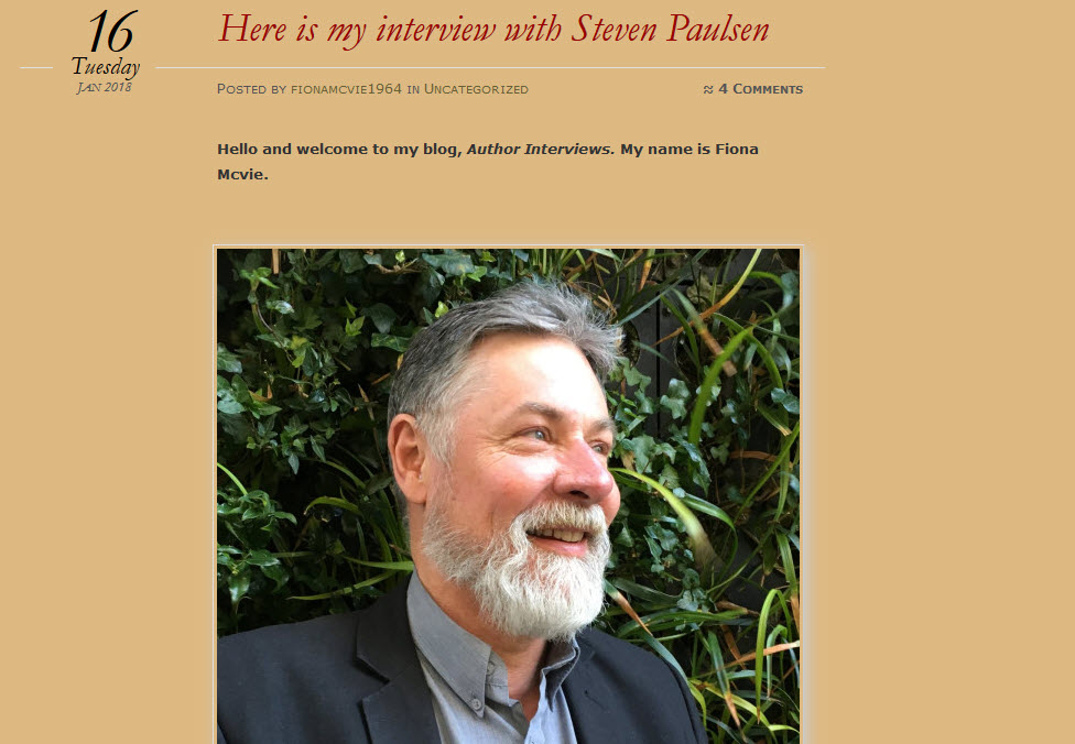 Fiona McVie - Author-Interview